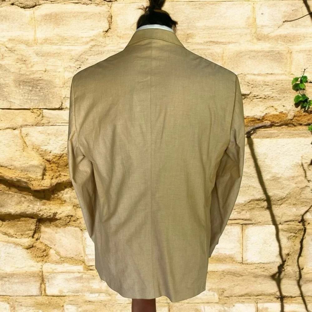 Stafford Tan Sport Coat Classic Fit Versatile Design☑️ - Picture 5 of 12